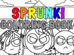 Žaidimas Sprunki Coloring Book internete
