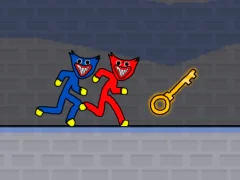 Žaidimas Stickman Huggy Party Duo internete