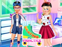 Žaidimas BFF Skating Practice internete