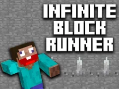 Žaidimas Infinite block runner internete