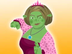 Žaidimas Shrek Princess Fiona internete