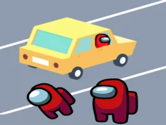 Žaidimas Among Us Car Race internete