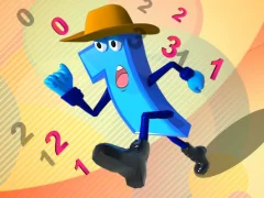 Žaidimas Number Run 3D internete