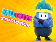 Žaidimas Fall Guys Stupid Run internete