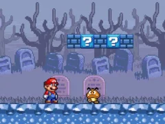 Žaidimas Super Mario Bros Star Scramble 2 Ghost island internete