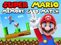 Žaidimas Super Mario Memory Card Match internete