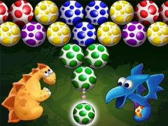 Žaidimas Dino Eggs Bubble Shooter internete