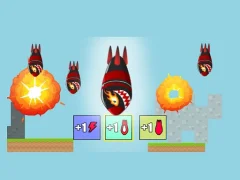 Žaidimas Rocket Evolution Destroy the Map! internete