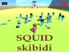 Žaidimas SQUID SKIBIDI internete