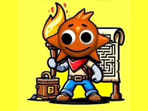 Žaidimas „Sprunki Torches“ labirintas internete