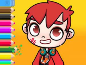 Žaidimas Spalvinimo knyga: „Avatar World Schoolboy“ internete