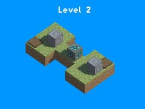 Žaidimas „Block Pusher Voxel World 3D“ internete