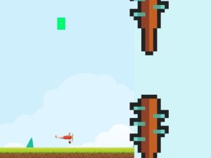 Žaidimas „Tappy Plane 2d“ internete