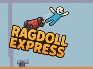 Žaidimas „Ragdoll Express“ internete