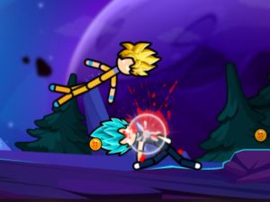 Žaidimas „Super Stickman“ drakonas internete