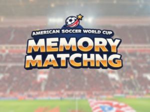 Žaidimas Amerikos futbolo pasaulio taurės atminties atitikimas internete