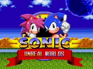 Žaidimas „Sonic Unreal Worlds“ internete