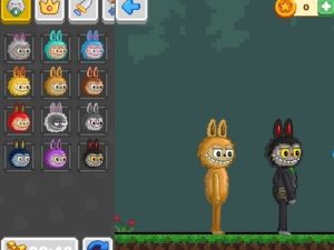 Žaidimas „Labubu“ žaidimų aikštelė: „Ragdoll“ smėlio dėžė internete