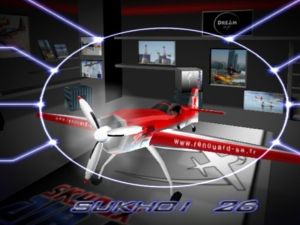 Žaidimas „Airrace Skybox“ internete