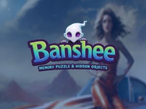 Žaidimas „Banshee“ atminties galvosūkis ir paslėpti objektai internete