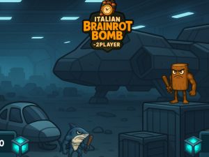 Žaidimas Italijos „Brainrot Bomb-2“ žaidėjas internete