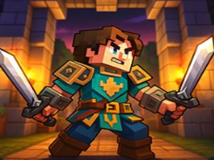 Žaidimas Steve'as Dungeon nuotykis internete