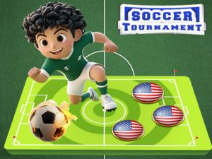 Žaidimas Futbolo turnyras internete