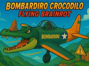 Žaidimas Bombardiro crocodilo skraidantis smegenis internete
