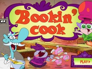 Žaidimas Chowderis: „Bookin 'Cook“ internete