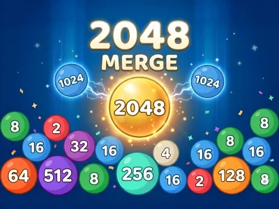 Žaidimas 2048 Merge internete