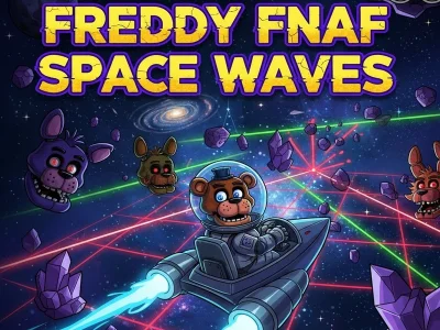 Žaidimas Freddy Fnaf Space Waves internete
