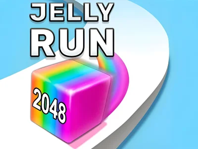 Žaidimas Jelly Run 2048 internete