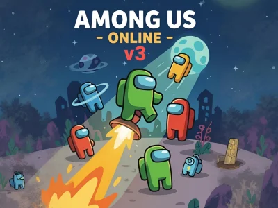 Žaidimas Among Us Online v3 internete