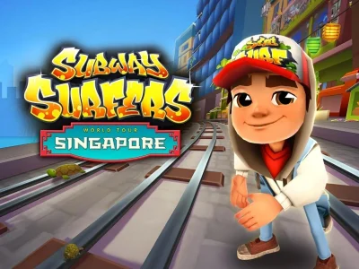 Žaidimas My tour Subway Surfer Singapore internete