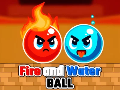 Žaidimas Fire and Water Ball internete