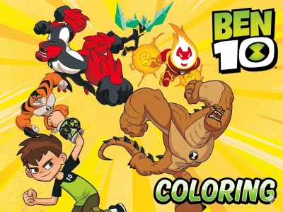 Žaidimas Ben 10 Coloring internete