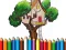 Žaidimas Tree House Coloring Book internete