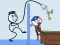 Žaidimas Stickman Troll Thief Puzzle internete