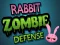 Žaidimas Rabbit Zombie Defense internete
