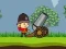 Žaidimas Cannons and Soldiers mountain offense internete