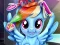 Žaidimas Rainbow pony real haircuts internete