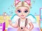 Žaidimas Naughty Baby Elsa's Weekend internete