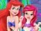 Žaidimas Baby Ariel Treating Cold internete