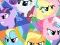Žaidimas Pony Round Puzzle internete