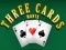 Žaidimas Three cards monte internete