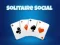 Žaidimas Solitaire Social internete