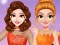 Žaidimas Princesses Ice Skating Dress Up internete
