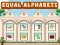 Žaidimas Equal Alphabets internete