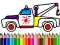 Žaidimas Back To School: Truck Coloring Book internete