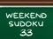 Žaidimas Weekend Sudoku 33 internete